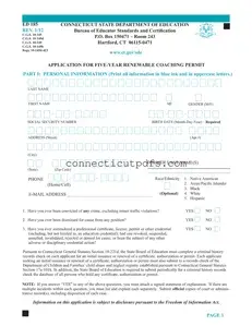 Fill Your Connecticut Ed 185 Form