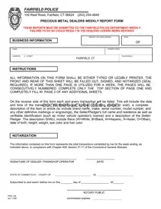 Fill Your Connecticut Fpd 124 Form