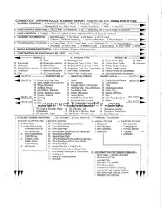 Fill Your Connecticut Uniform Police Accident Report Form